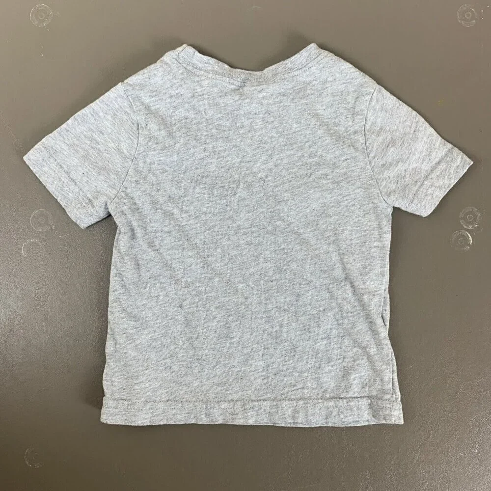 Gymboree Short Sleeve T Shirt Gray Long Live Summer Beach Baby Boys 6-12 Months